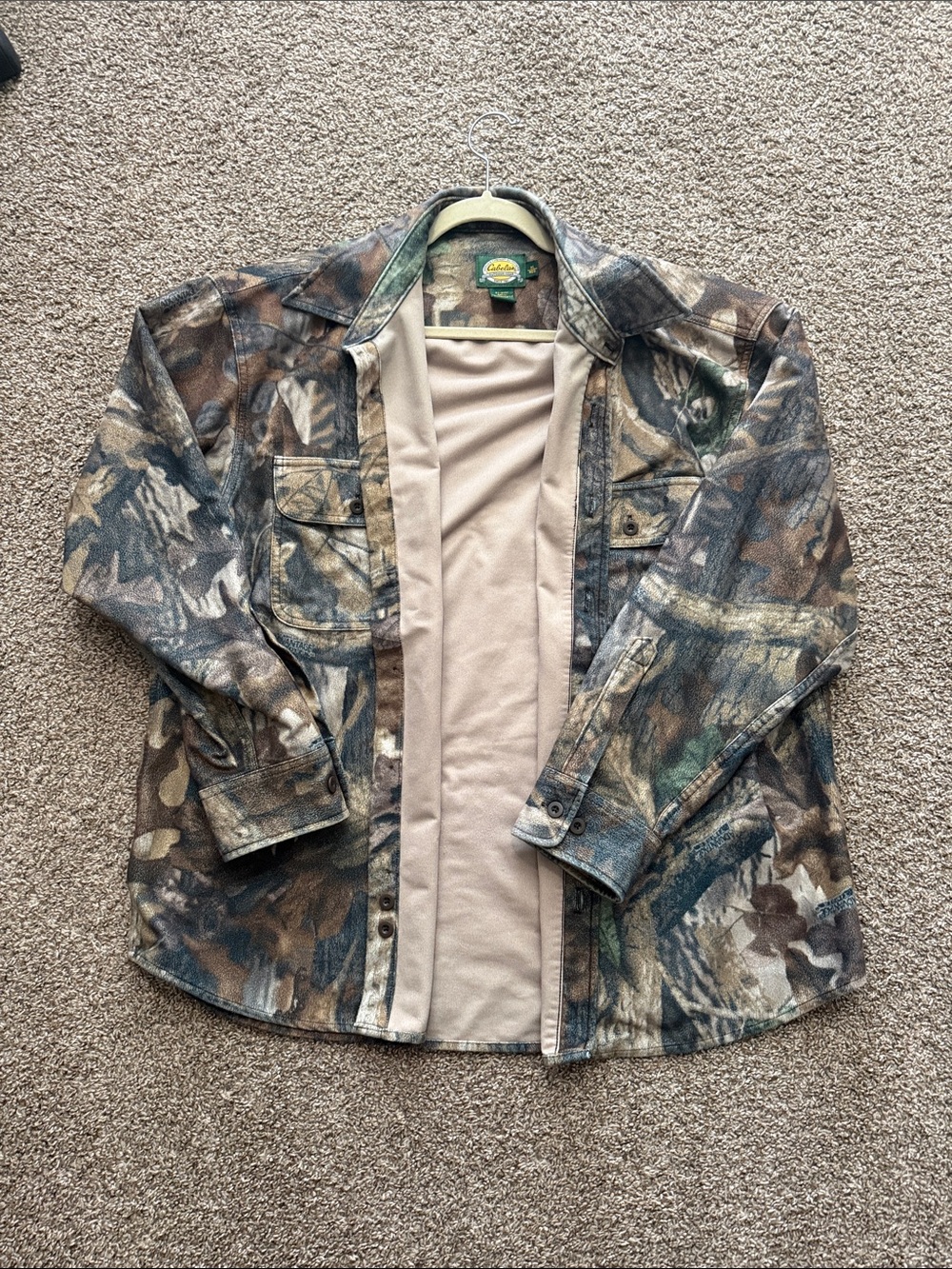 Cabela's Camoflauge shirt